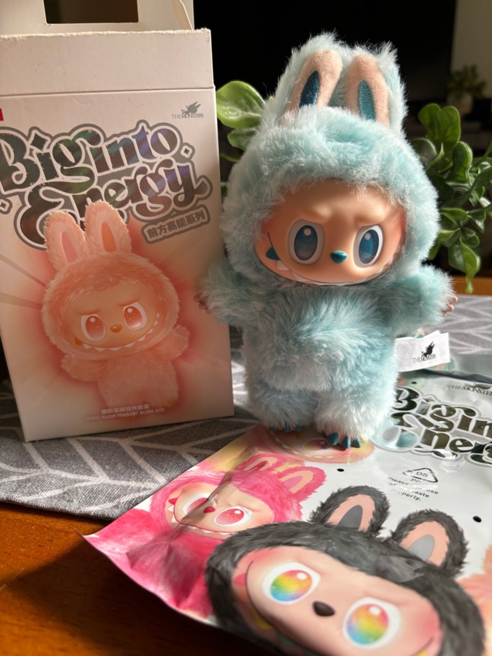 Big into Energy HOPE Labubu - Blue